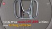 Honda Malaysia recalls 147,894 vehicles over airbag inflator