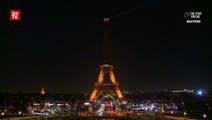 Eiffel Tower turns off lights to call for ceasefire in Aleppo