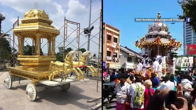 Hindu groups clash over Thaipusam chariots