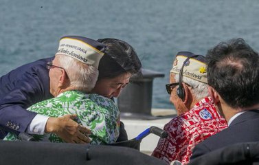 Obama, Abe emphasise reconcilation and alliance at Pearl Harbor