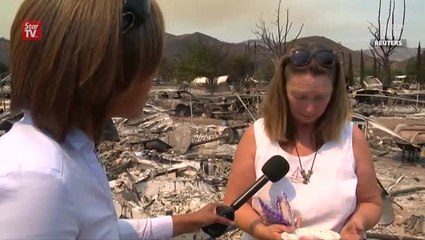 Possible human remains found in California wildfire