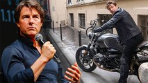 Tom Cruise Frustrated As Bike Explodes While Shooting For Mission Impossible 7