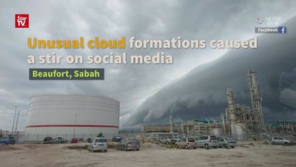 Sabah cloud formation: There is nothing to fear