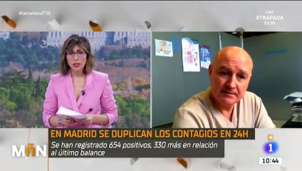 Un médico desmonta todos los intentos de una presentadora de TVE por crear alarma
