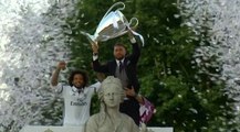 Real Madrid celebrate double after Champions League win