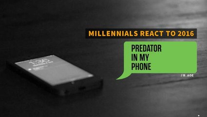 Millennials react to 2016: Predator in my Phone