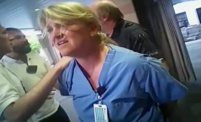 "You're hurting me,” says Utah nurse as cop arrests her