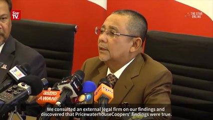 Chairman: Probe into FGV involves millions of ringgit