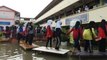 SPM candidates brave floodwaters in Sungai Dua