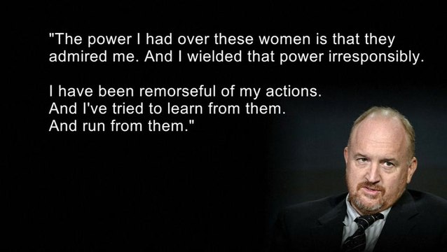 US comedian Louis C.K. admits to sexual misconduct allegations