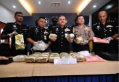 Police bust international drug syndicate, seize RM2.06mil worth of drugs