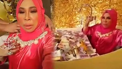 Datuk Seri Vida slammed for "bathing" in money