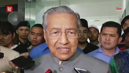 Tahfiz fire: Tun M extends sympathies to victims' families