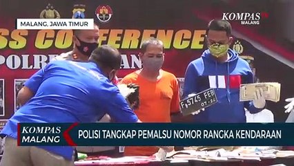 Скачать видео: Polisi Tangkap Pemalsu Nomor Rangka Kendaraan