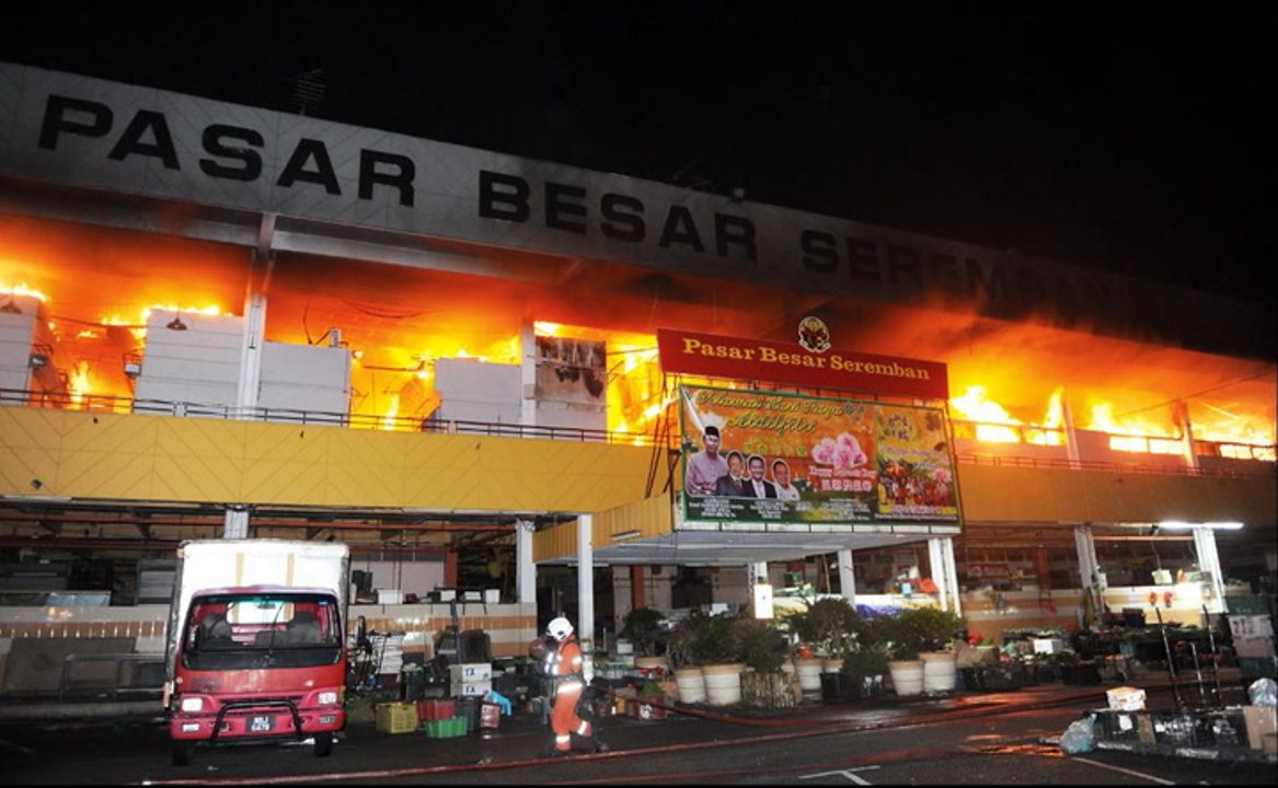 Seremban wet market fire was deliberately started
