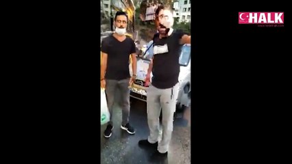 Trafikte diş hekimine saldıran maganda