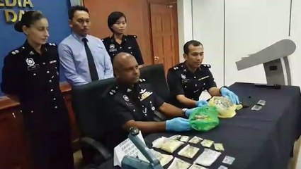 Balik Pulau police nab four drug pushers in two hours