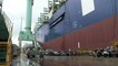 Latest of the world’s largest container ships nears completion in South Korea