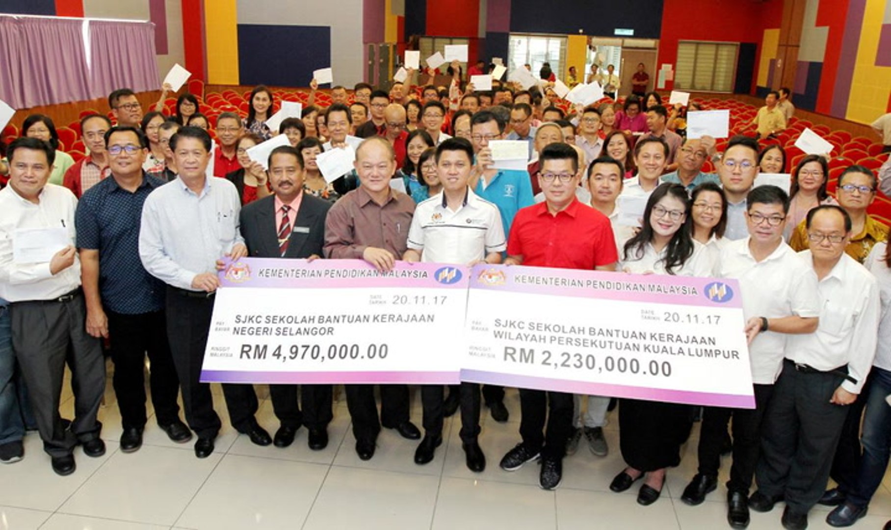 Chong: Special allocation for SJKCs to be given out on time