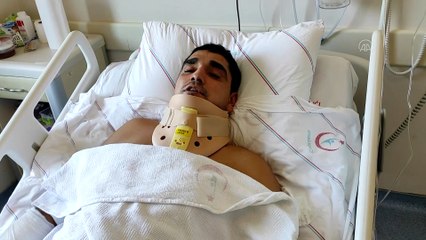 Antalya'da atladığı yapay havuzda başını taşa çarpan kişi, yaralandı