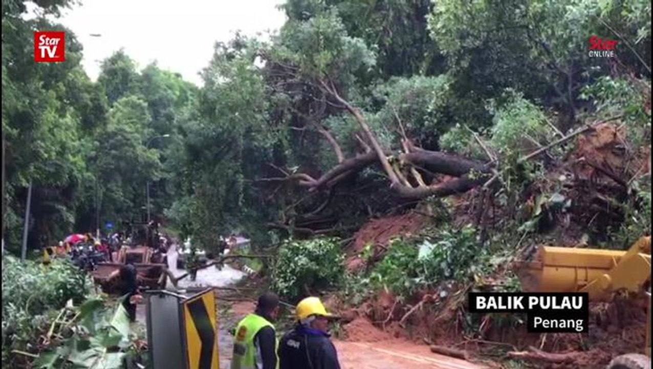 Over 30 families evacuated to flood relief centre in Penang