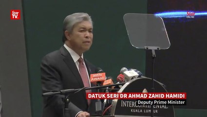 Zahid urges Myanmar to resolve Rohingya crisis