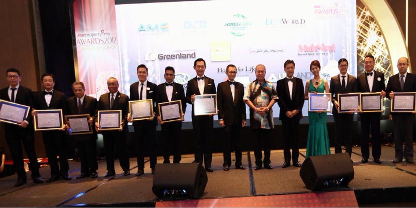 StarProperty.my Awards honour top developers for outstanding projects in Johor