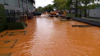 Muddy mess in Shah Alam