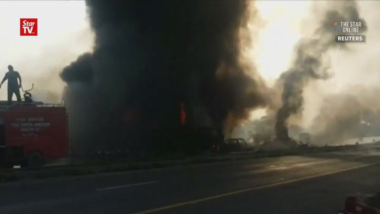 150 dead and numbers rising following Pakistan oil tanker explosion