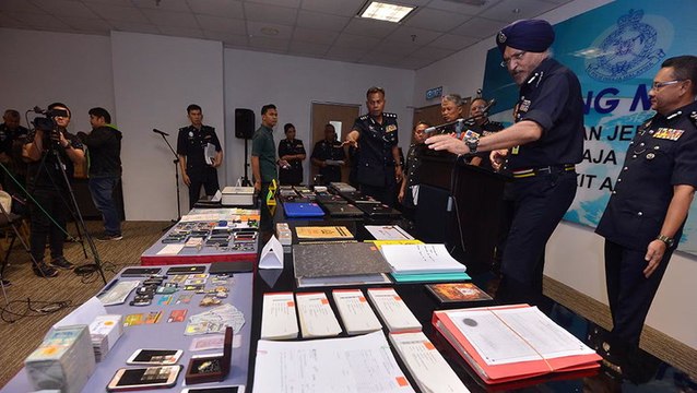 Malaysian arrested for aiding in African scam