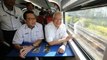 PM enjoys train ride and breakfast before Proton City launch