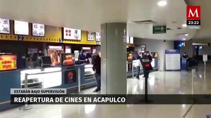 Reapertura de cines en Acapulco