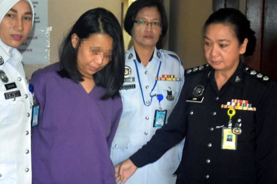 Drunk female driver remanded over accident that killed four