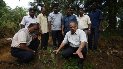 Tombstones desecrated following illegal land clearing at cemetery
