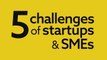 5 challenges of startups and SMEs