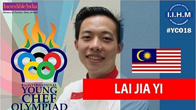 Malaysian culinary arts student wins Olympiad title