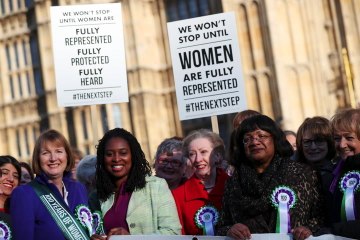 Suffragettes inspire women's new battles 100 years on