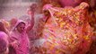 Widows in India get drenched in colours of Holi