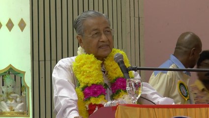 Tun M: Indian community has power to decide outcome of GE14