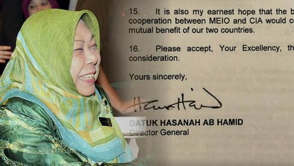 Former MEIO DG to lodge police report over alleged CIA letter