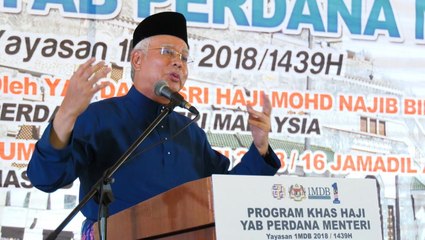 Najib on Mukhriz: Let’s put him into the sea