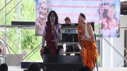 [NTV 310718] Comedian shows entertain retirees on their payday