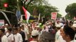 Tens of thousands of Muslims march in Indonesia against city governor