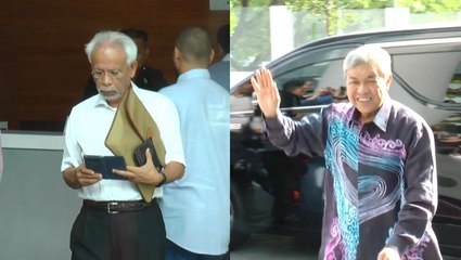 Shahrir and Zahid at MACC HQ