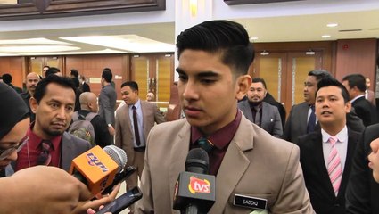 Syed Saddiq on SST, first debate session