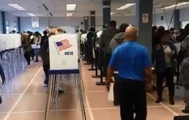 US polls 2016: On the trail with Akil Yunus - early voting