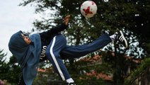 Qhouirunnisa's football skills boosted her into spotlight