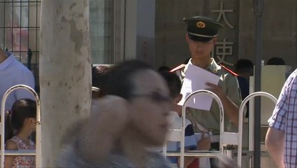 Blast heard near U.S. Embassy in China in 'suspected self-immolation' attempt