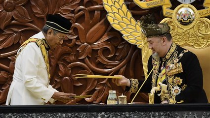 Tun M on King's royal address and SST