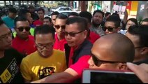 Red Shirts demand explanation at Bersih 5 convoy